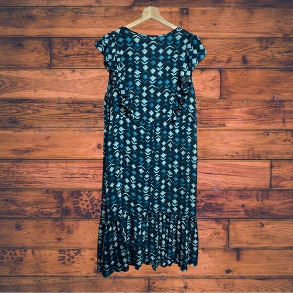 5 for $25🔥Time and Tru Teal Blue Zip Side Dress XXL (20) - Picture 2 of 9